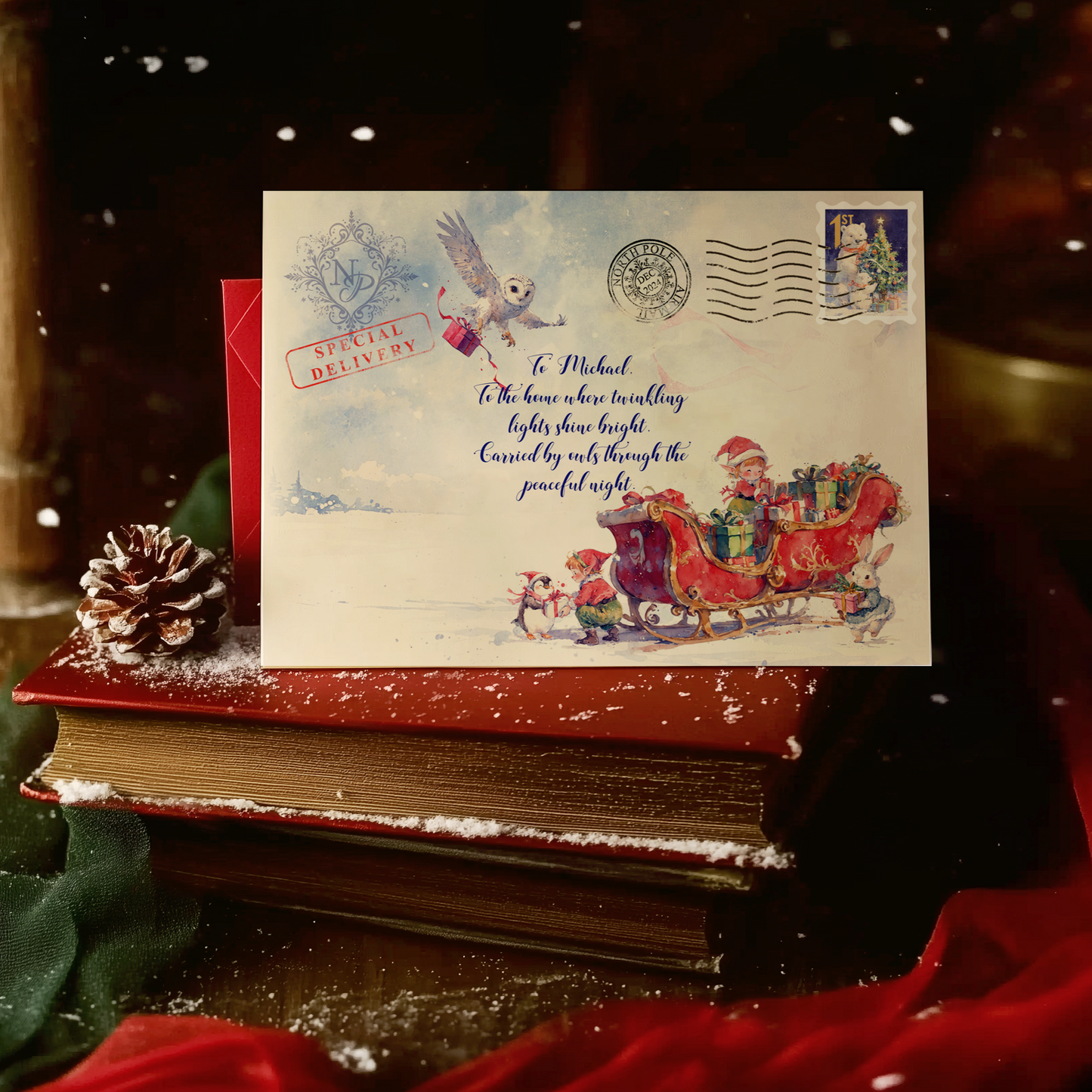Santa Envelope