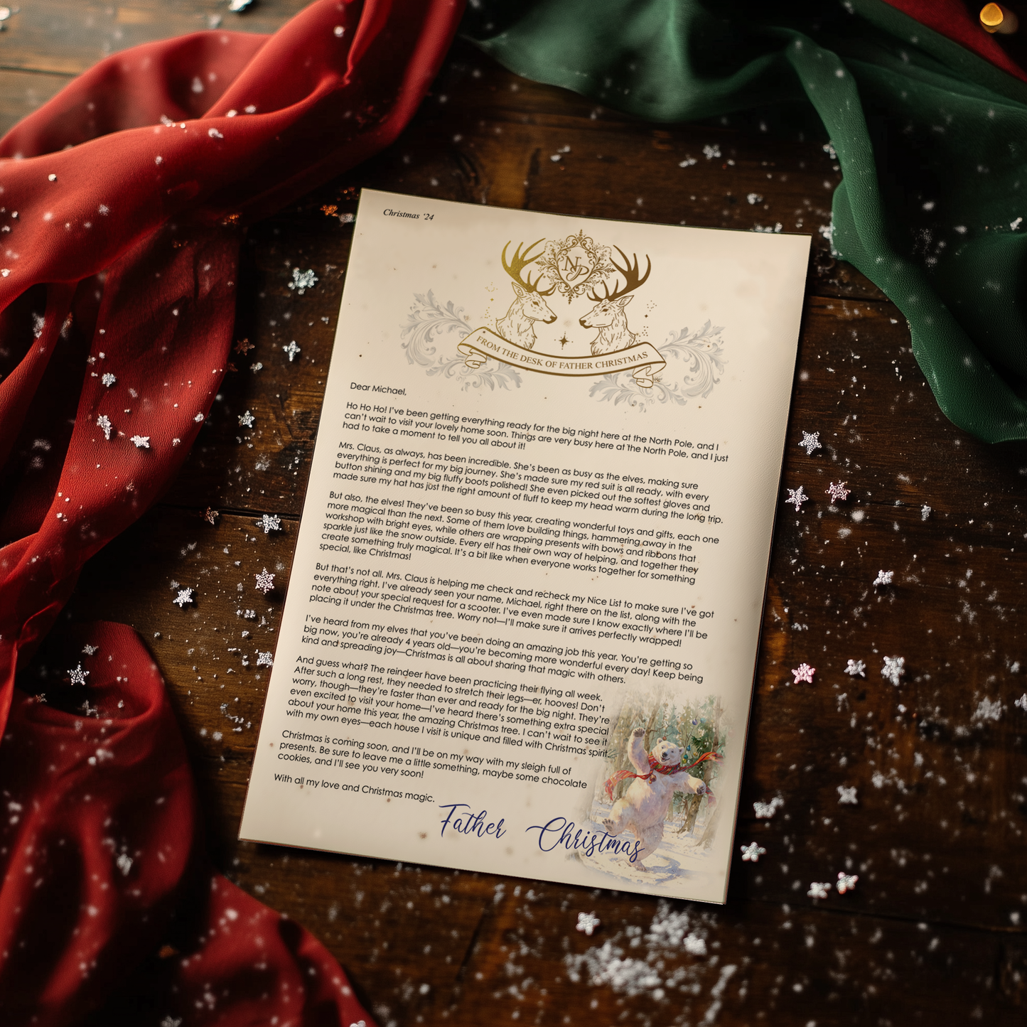 Letter From Father Christmas